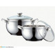 Кастрюля D20см 4,2л Apple 55842-20 Lessner