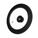 Крышка универсальная Ardesto Black Mars Smart 24/26/28 см, стекло, силикон
