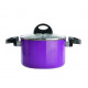 Кастрюля BergHOFF Eclipse фиолетовая d24 см v6,6 л 3700146
