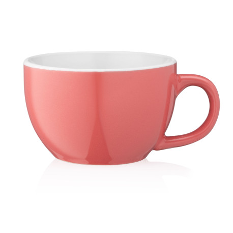Чашка Ardesto Merino, 480 мл, рожева, кераміка