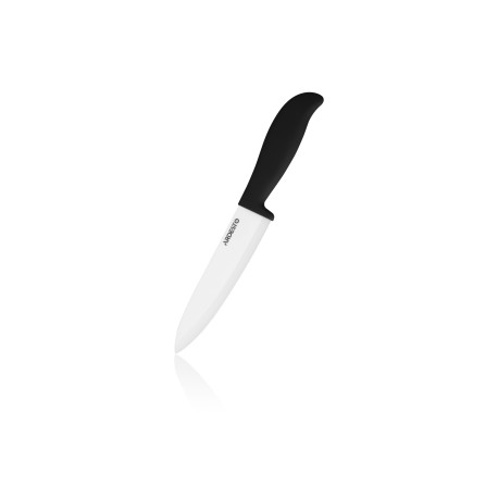 Нож керамический поварской Ardesto Fresh 15 см, черный, керамика/пластик