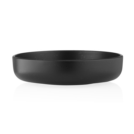 Тарілка супова Ardesto Trento, 21,5 см, чорна, кер