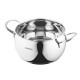 Каструля Ardesto Gemini, скляна кришка, 4.0 л, нержавіюча сталь