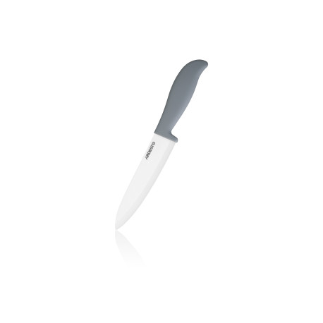 Нож керамический поварской Ardesto Fresh 15 см, серый, керамика/пластик