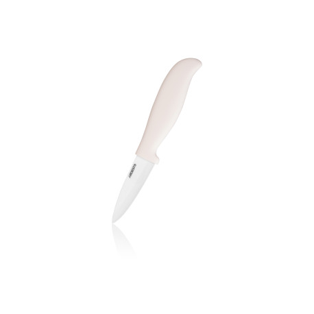 Нож керамический для овощей Ardesto Fresh 7.5 см, белый, керамика/пластик