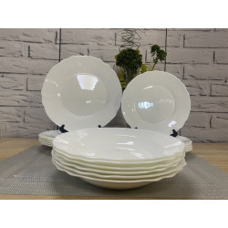 Сервиз столовый 18 предметов Luminarc Louis XV White V2940