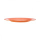 Lum.Poppy Mandarine.Тарілка обідня кругла 25см