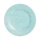 Lum.Poppy Turquoise.Тарілка десертна кругла 19,5см