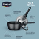 Ківш RINGEL Zira з кришкою 20 см (2.2л) (RG-41006-