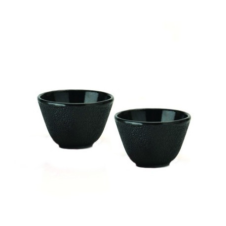 Набор чашек для чая чугунных, черные (2 шт.) BergHOFF 1107056