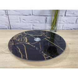 Тортівниця 30см поворотна Viva Marble Black (S3012/2-Z306)