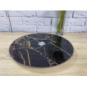 Тортовница поворотная 30см Viva Marble Black (S3012/2-Z306)