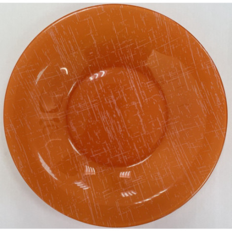 Тарелка глубокая 20см Luminarc Poppy Orange V5423
