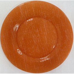 Тарілка обідня 25см Luminarc Poppy Orange V5421