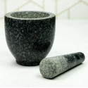 Ступка с пестиком (мрамор) 12*12см KingHoff KH-1680