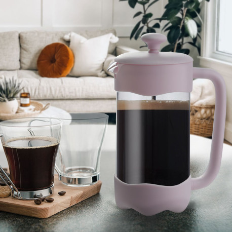 MR-1669-350 Френч-пресс 350мл кофе/чай Maestro пластик+стекло, 3 цвета