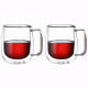 Набор чашек 2шт/300 мл с двойными стенками Kamille 9007