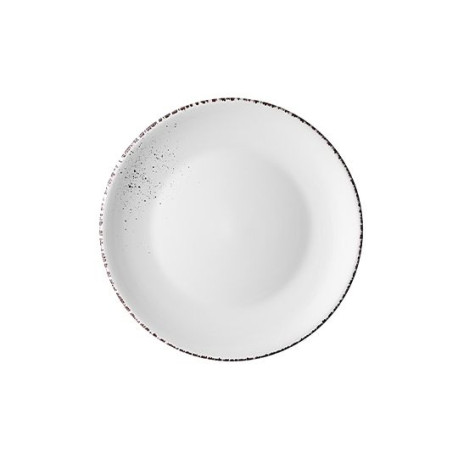 Тарелка обеденная Ardesto Lucca, 26 см, White, керамика