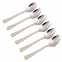 Ложки чайные 6шт ABELL gold Gipfel 6216