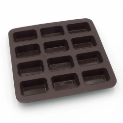 Форма для випікання квадратна 25x25x3см Lessner Chef Choco 10251