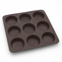 Форма для випічки кексів 9шт/25x25x3см Lessner Chef Choco 10250