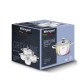 Набір посуду 8 предметів (ківш+3каструлі) Ringel Grey line RG-6009