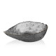 Салатник скляний сірий 17,5см Ardesto Leaf AR5010