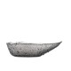 Салатник скляний сірий 17,5см Ardesto Leaf AR5010