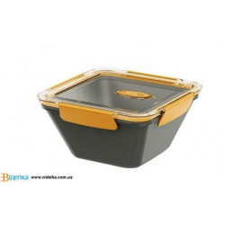 Котейнер EMSA BENTO BOX серо-оранжевый, 1,5л EM 513957