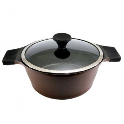 Кастрюля SNAKE 28х11,5 см 6,8 л с крышкой Gipfel 2359