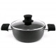 Кастрюля TOSCANA с крышкой 20х8,5 см 2 л Gipfel 2361