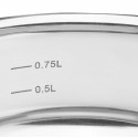 Ківш зі скляною кришкою 1,3л Ardesto Gemini Liguria AR4313GB