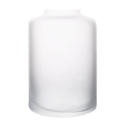Ваза для квітів 180 мм Bohemia White Matt b82251-382248