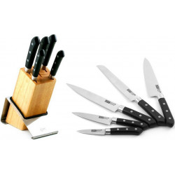 Набор ножей ALPHA 6 пр на подставке Gipfel 6647