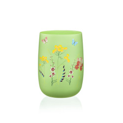 Ваза для квітів 18см Bohemia Herbal Green b82510-OB473