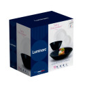 Сервіз столовий 19 предметів Luminarc Lillie Black&White X1202
