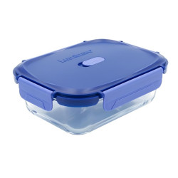 Ємність для їжі прямокутна 1520мл Luminarc Pure Box Click Clack X0085