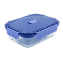 Ємність для їжі прямокутна 650мл Luminarc Pure Box Click Clack X0087