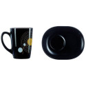 Luminarc Sequins Black Набор чайный 220мл-12пр E8065