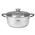 Каструля 24см/5л Bravo Chef Safran (BC-2014-24)