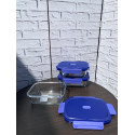 Ємність для їжі прямокутна 1520мл Luminarc Pure Box Click Clack X0085