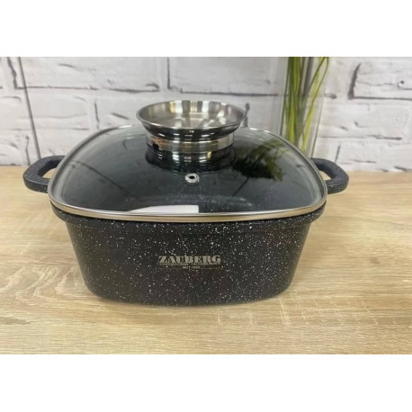 Кастрюля 4,4 л Zauberg Мармур 1224 BL
