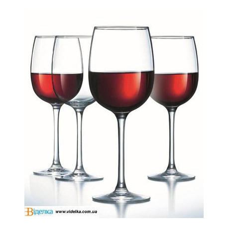 Набор бокалов для вина Luminarc Allegresse 420мл-4шт  J8166
