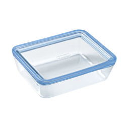 Форма з жароміцного скла з кришкою 2,6л Pyrex Glass (243A000/8044)