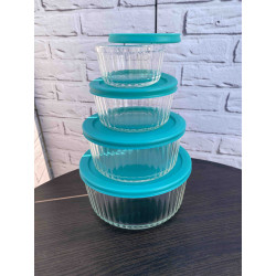 Контейнер з боросилікатного скла 1000мл Ecomo Wave Box (3CC100-4H)