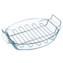 Форма з жароміцного скла з решіткою 4л Pyrex (412U000/8043)