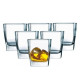 Набір склянок низьких 300мл/6шт Luminarc Sterling (N0755)