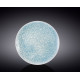 Тарілка десертна кругла 17см Wilmax Coral Blue Graphics WL-671601 / A