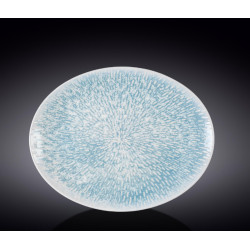 Блюдо плоске овальне 31х24см Wilmax Coral Blue Graphics WL-671635 / A