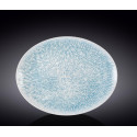 Блюдо плоске овальне 31х24см Wilmax Coral Blue Graphics WL-671635 / A